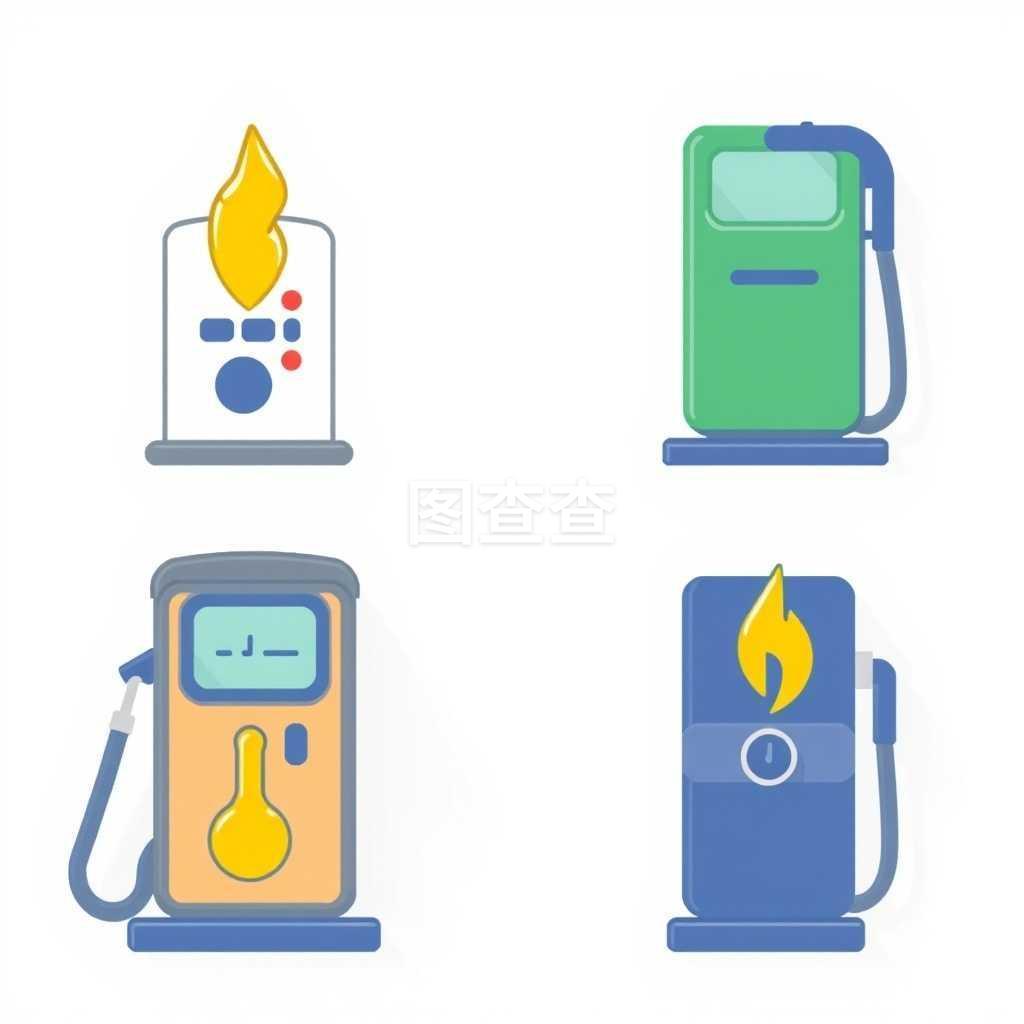 燃料和發(fā)電圖標